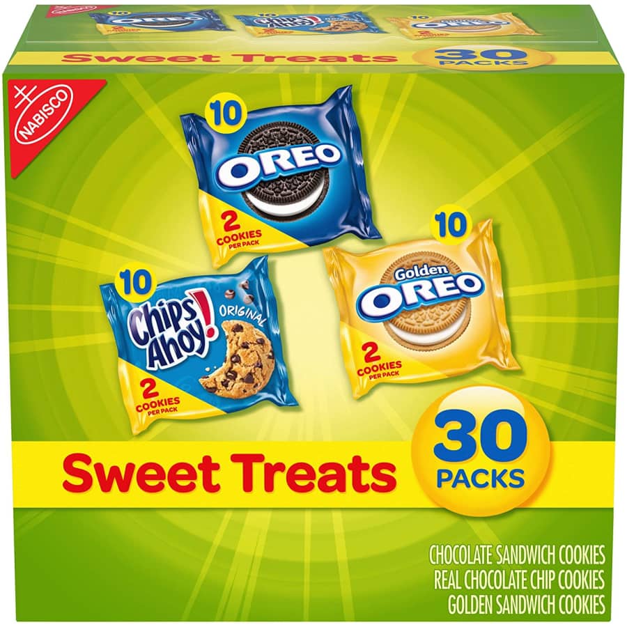 Nabisco Cookies Sweet Treats 30-Count Variety Pack for $13