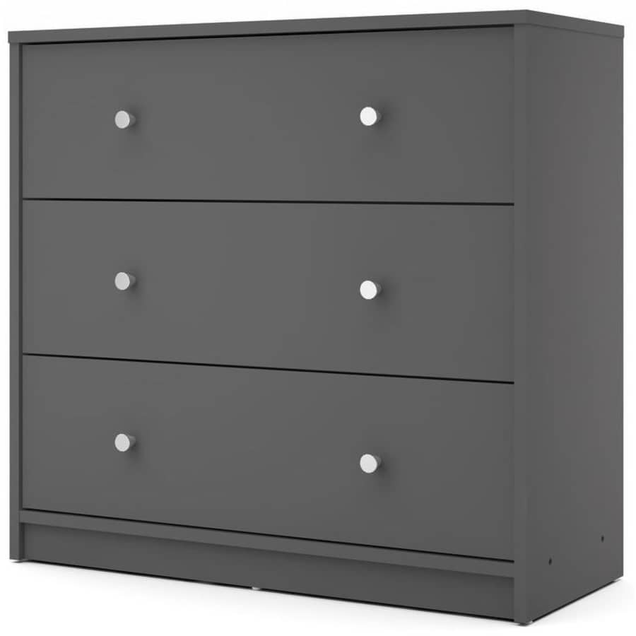 Porch & Den Zoe 3-Drawer Engineered Wood Chest for $62