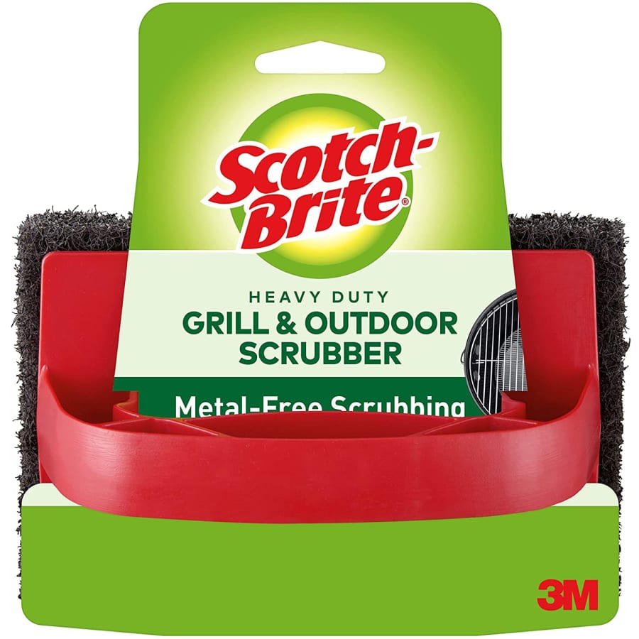 3M Scotch-Brite Heavy Duty Grill Scrubber for $4