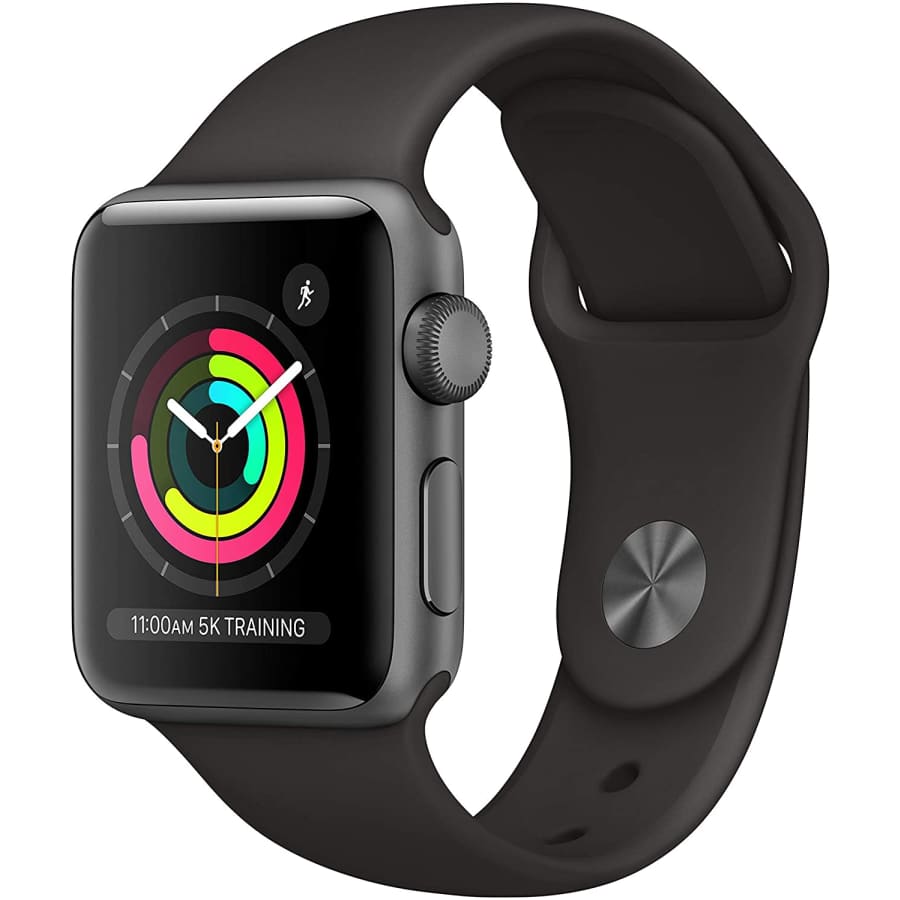 Apple Watch Series 3 GPS 38mm Aluminum Smartwatch for $62 Apple Watch Series 3 GPS 38mm Aluminum Smartwatch for $62