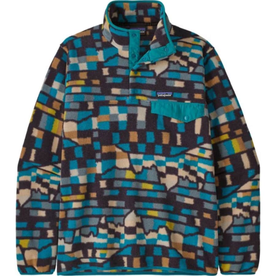 Patagonia Men's Lightweight Synchilla Snap-T Fleece Pullover for $69 Patagonia Men's Lightweight Synchilla Snap-T Fleece Pullover for $69