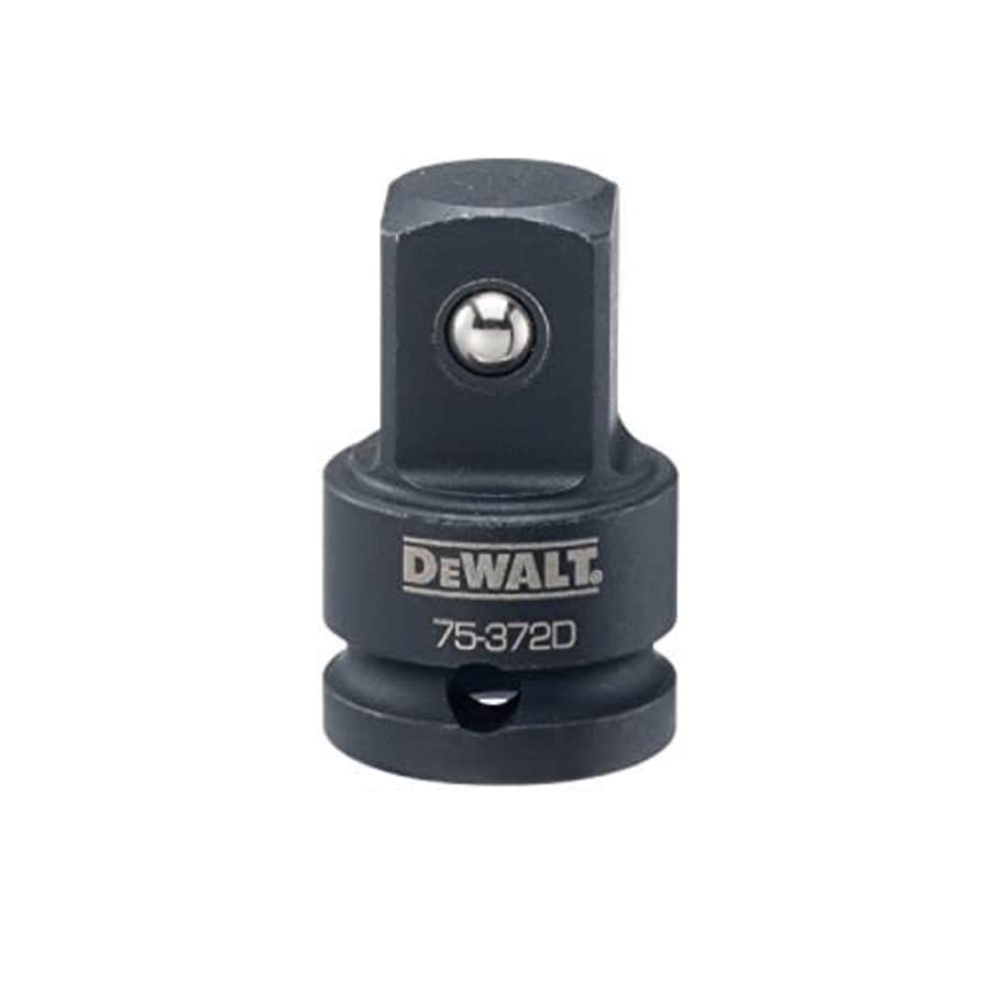 DEWALT DWMT75372B 1/2" Drive Impact Adapter 1/2" TO 3/4 (DWMT75372OSP) for $27 DEWALT DWMT75372B 1/2" Drive Impact Adapter 1/2" TO 3/4 (DWMT75372OSP) for $27