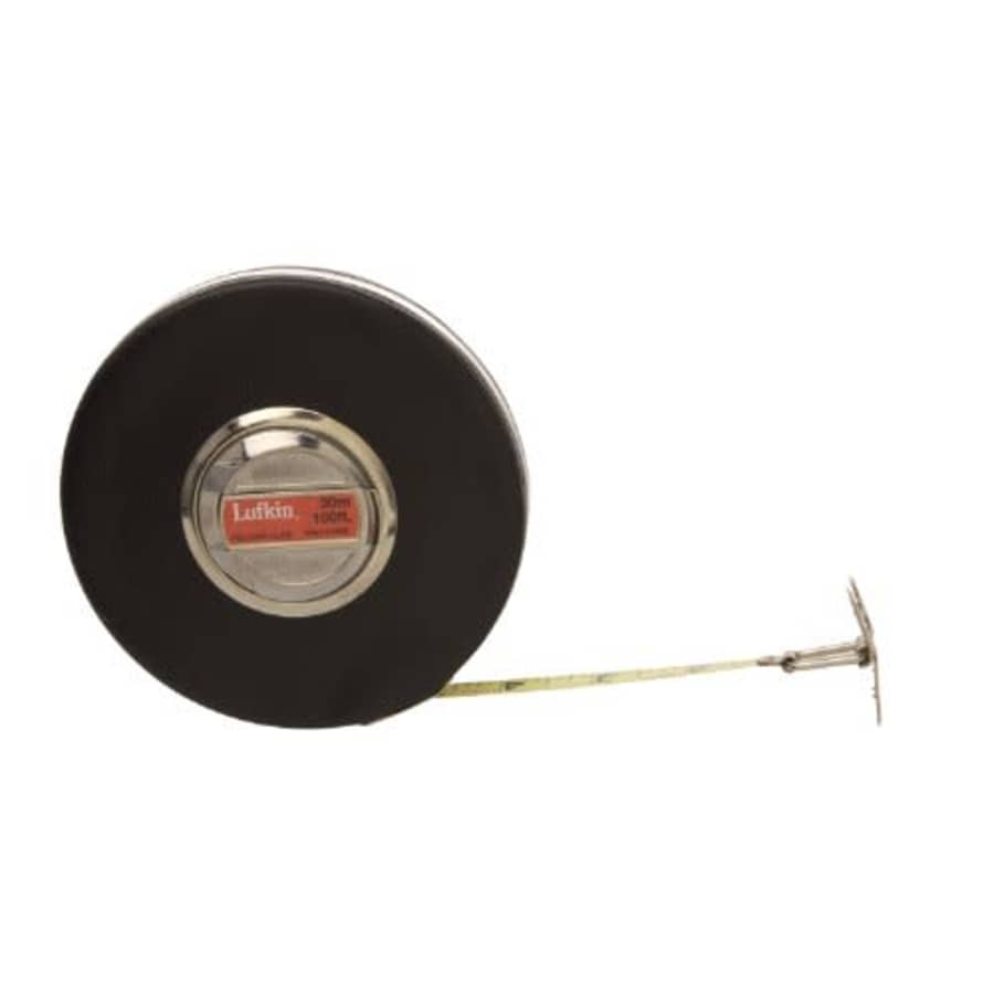 Crescent Lufkin 3/8" x 30m/100' Banner SAE/Metric Yellow Clad Dual Sided Tape Measure - HW226ME for $43 Crescent Lufkin 3/8" x 30m/100' Banner SAE/Metric Yellow Clad Dual Sided Tape Measure - HW226ME for $43