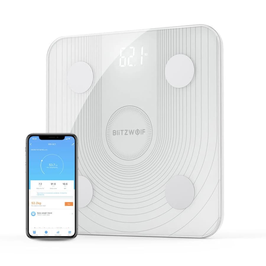 BlitzWolf Smart WiFi Body Fat Scale for $21 BlitzWolf Smart WiFi Body Fat Scale for $21