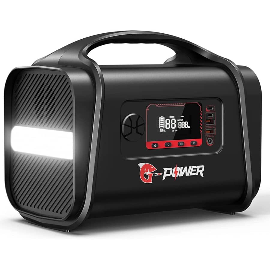 G-Power 556.8Wh Portable Power Station for $500 G-Power 556.8Wh Portable Power Station for $500