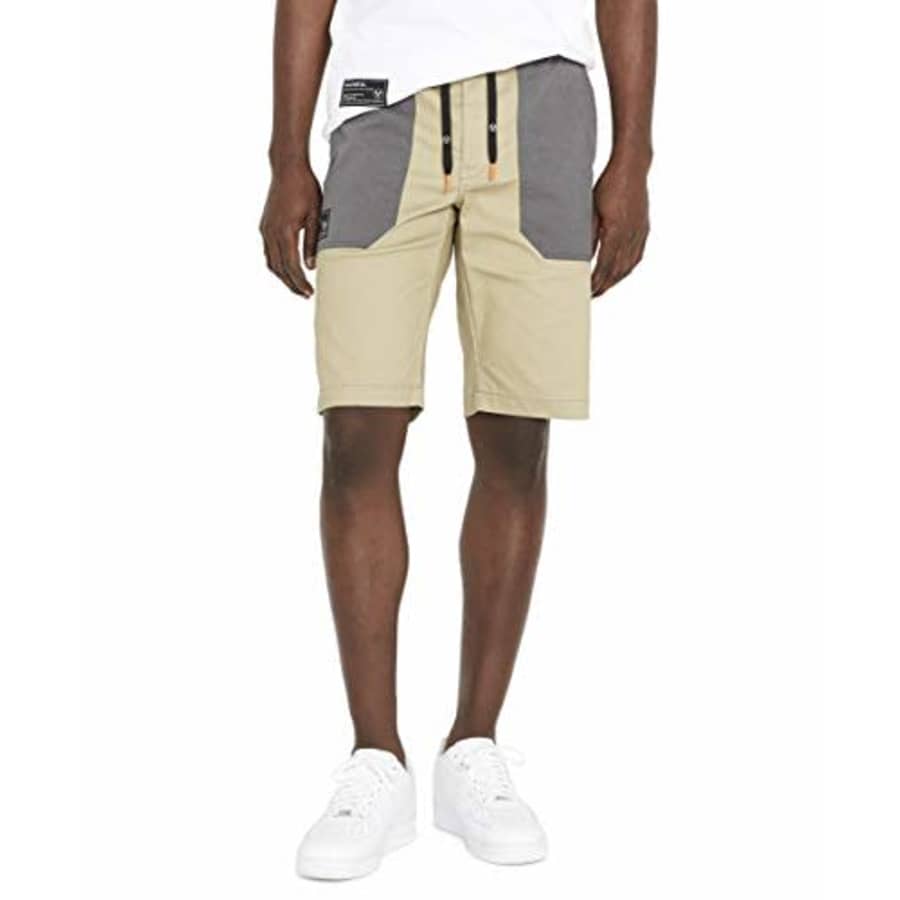 Avirex Men's Patch Pocket Shorts, Tree House, 40 for $7