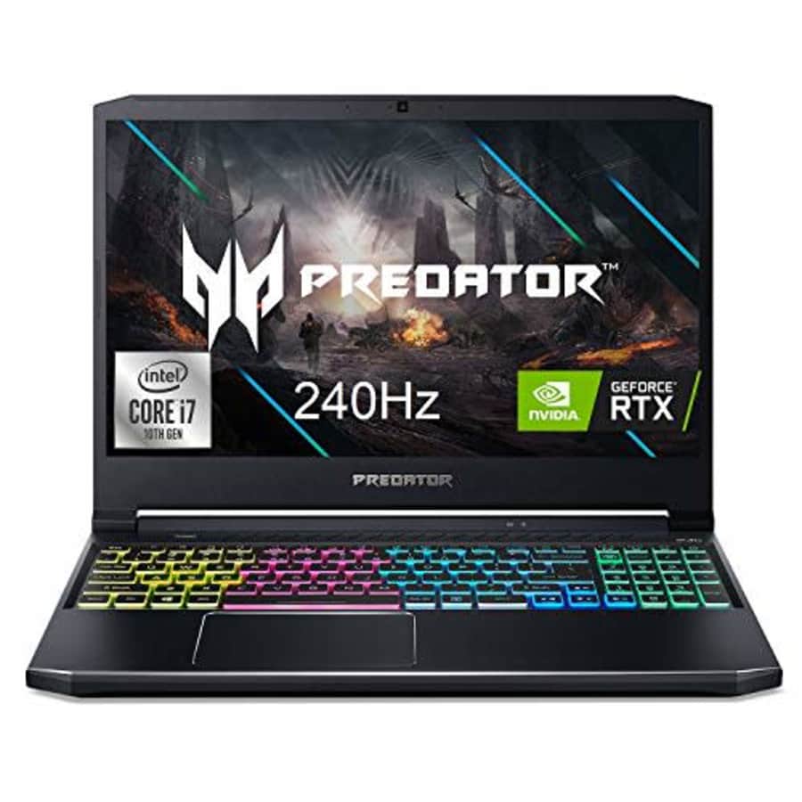 Acer Predator Helios 300 Gaming Laptop, Intel i7-10750H, NVIDIA GeForce RTX 2070 Max-Q 8GB, 15.6" for $2,299 Acer Predator Helios 300 Gaming Laptop, Intel i7-10750H, NVIDIA GeForce RTX 2070 Max-Q 8GB, 15.6" for $2,299