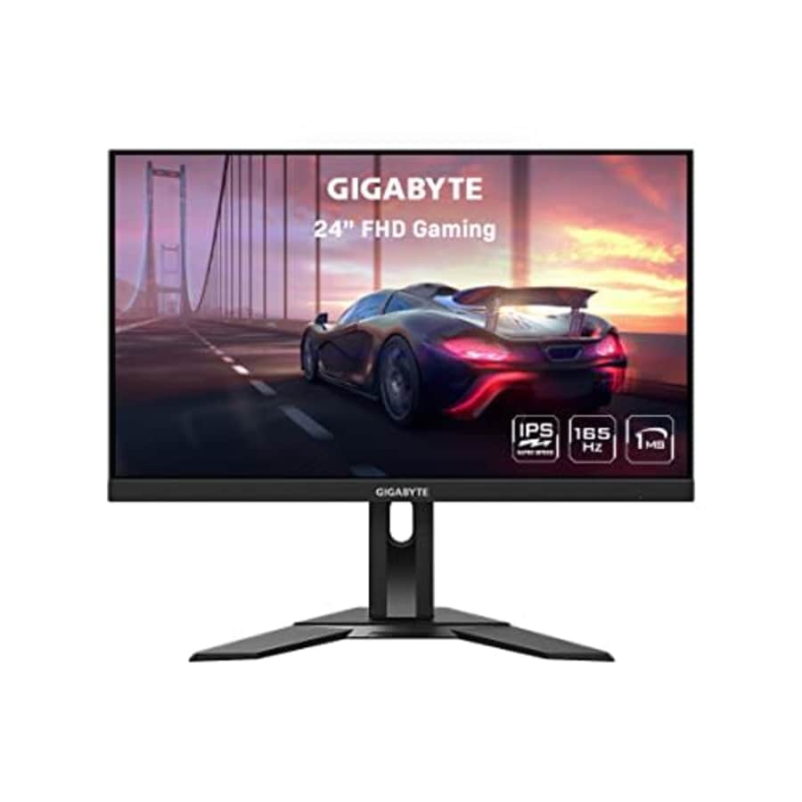 GIGABYTE G24F 2-24" 165Hz/180Hz(OC) 1080P Gaming Monitor, 1920 x 1080 SS IPS Display, 1ms (MPRT) for $130 GIGABYTE G24F 2-24" 165Hz/180Hz(OC) 1080P Gaming Monitor, 1920 x 1080 SS IPS Display, 1ms (MPRT) for $130