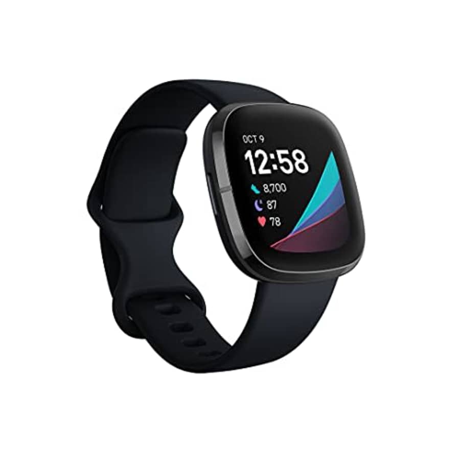Fitbit Sense Advanced Smartwatch with Tools for Heart Health, Stress Management & Skin Temperature for $122