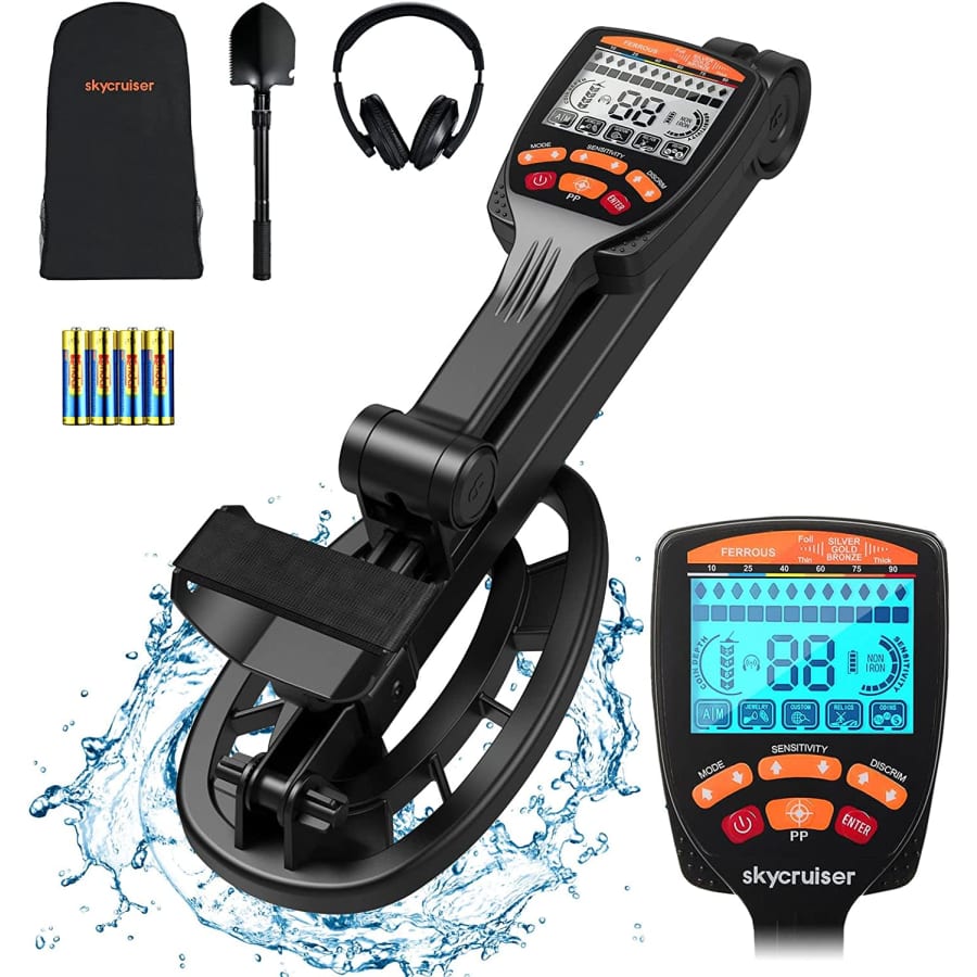 Skycruiser Foldable Metal Detector for $143