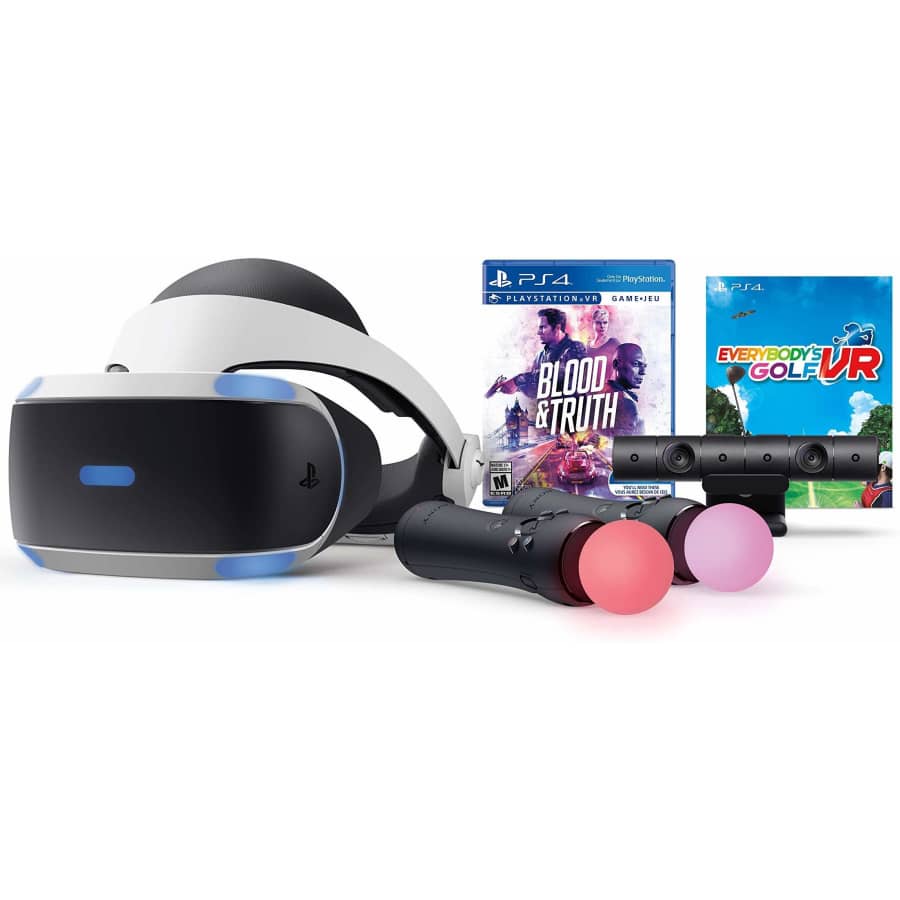 Sony PlayStation VR Blood & Truth / Everybody's Golf Bundle for $350