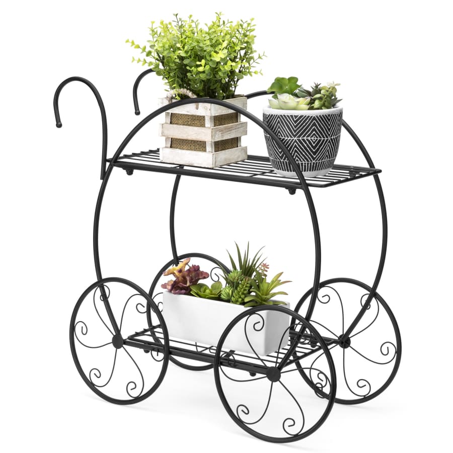 Best Choice Products 2-Tier Garden Cart for $22