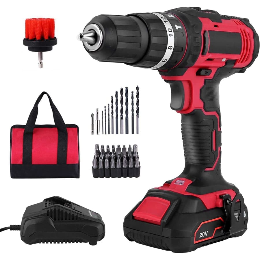 Vistrek 20V Cordless Drill Set for $52