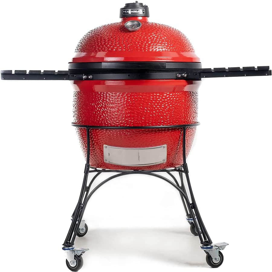 Kamado Joe Big Joe I 24" Ceramic Charcoal Grill w/ Cart and Side Shelves for $1,199 Kamado Joe Big Joe I 24" Ceramic Charcoal Grill w/ Cart and Side Shelves for $1,199