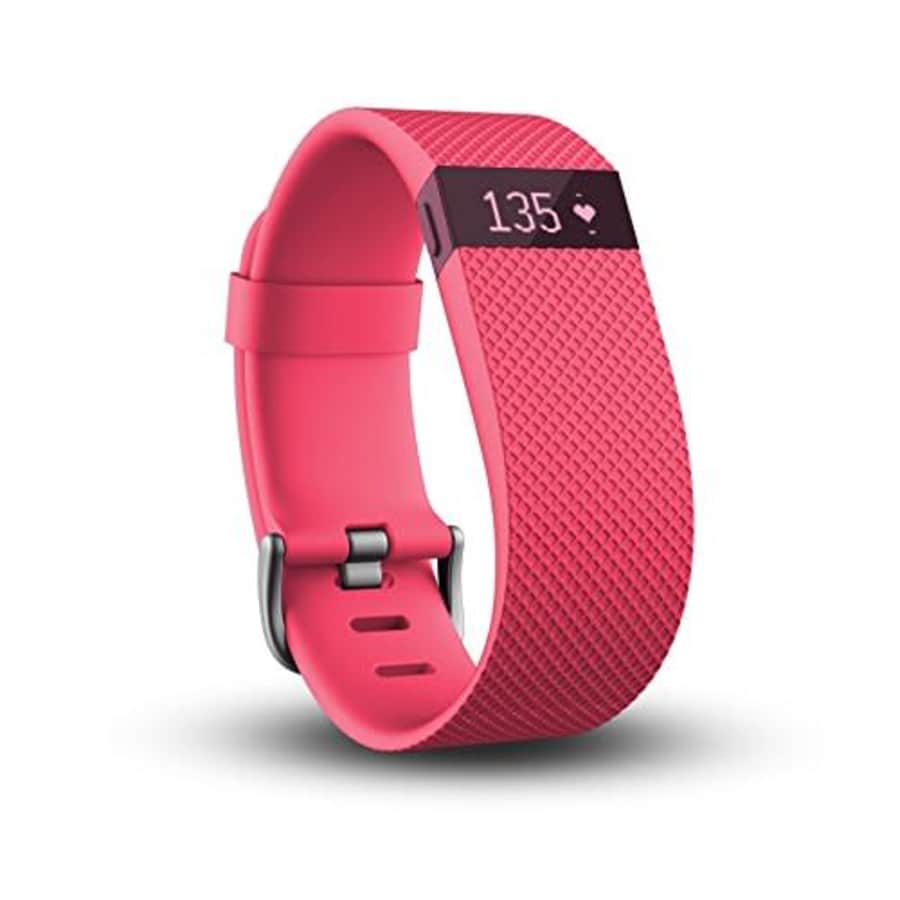 Fitbit Charge HR Wireless Activity Wristband (Pink, Small (5.4 - 6.2 in)) for $120 Fitbit Charge HR Wireless Activity Wristband (Pink, Small (5.4 - 6.2 in)) for $120
