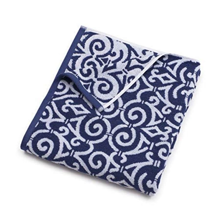 Martex Performance Jacquard Bath Towel, Estate/Alabaster for $15