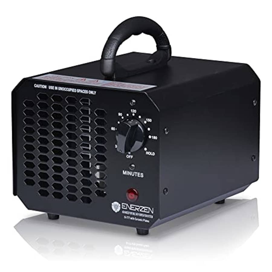 Enerzen Ozone Generator 11,000mg Industrial O3 Air Purifier Deodorizer (11,000mg - Black) for $80