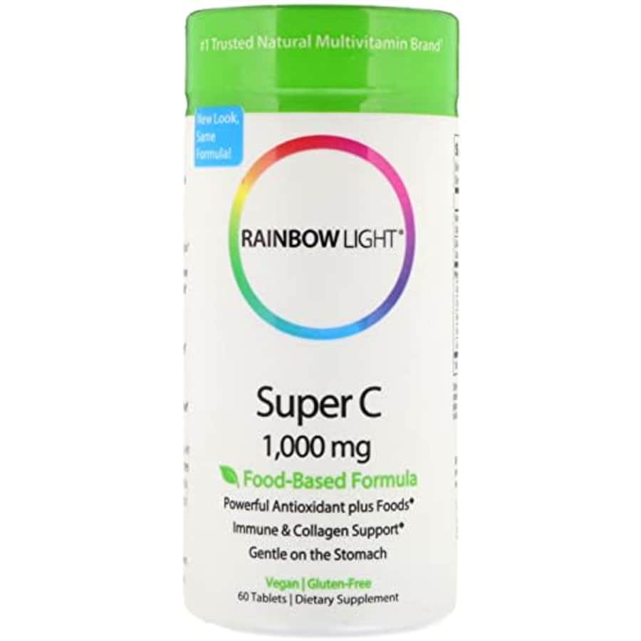 Rainbow Light Super C 1000 mg, 60-Count for $20 Rainbow Light Super C 1000 mg, 60-Count for $20