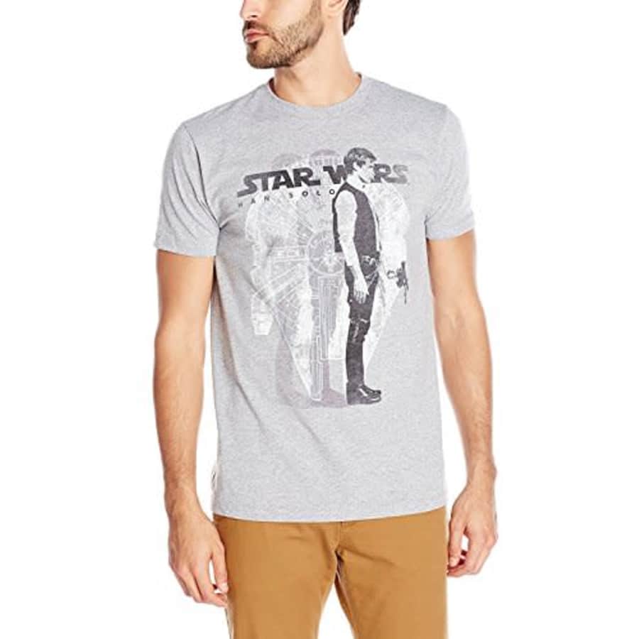 Star Wars Men's Truth T-Shirt, Athletic Heather, Medium for $19