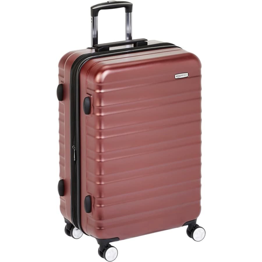 Amazon Basics 26" Hardside Spinner Luggage for $40 Amazon Basics 26" Hardside Spinner Luggage for $40