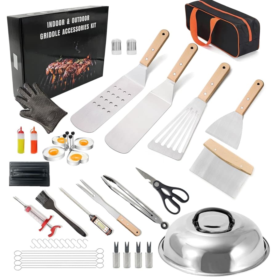 46-Piece Griddle Accessories Kit for $17 46-Piece Griddle Accessories Kit for $17