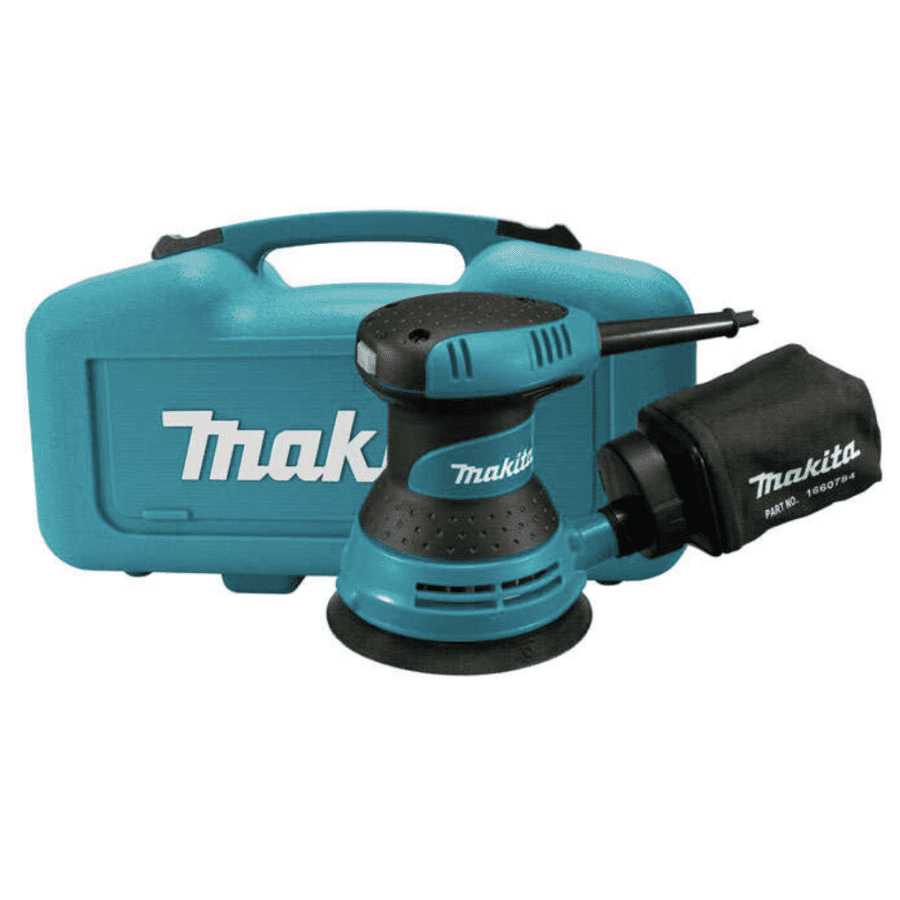 Makita 5" Random Orbit Sander w/ Tool Case for $99