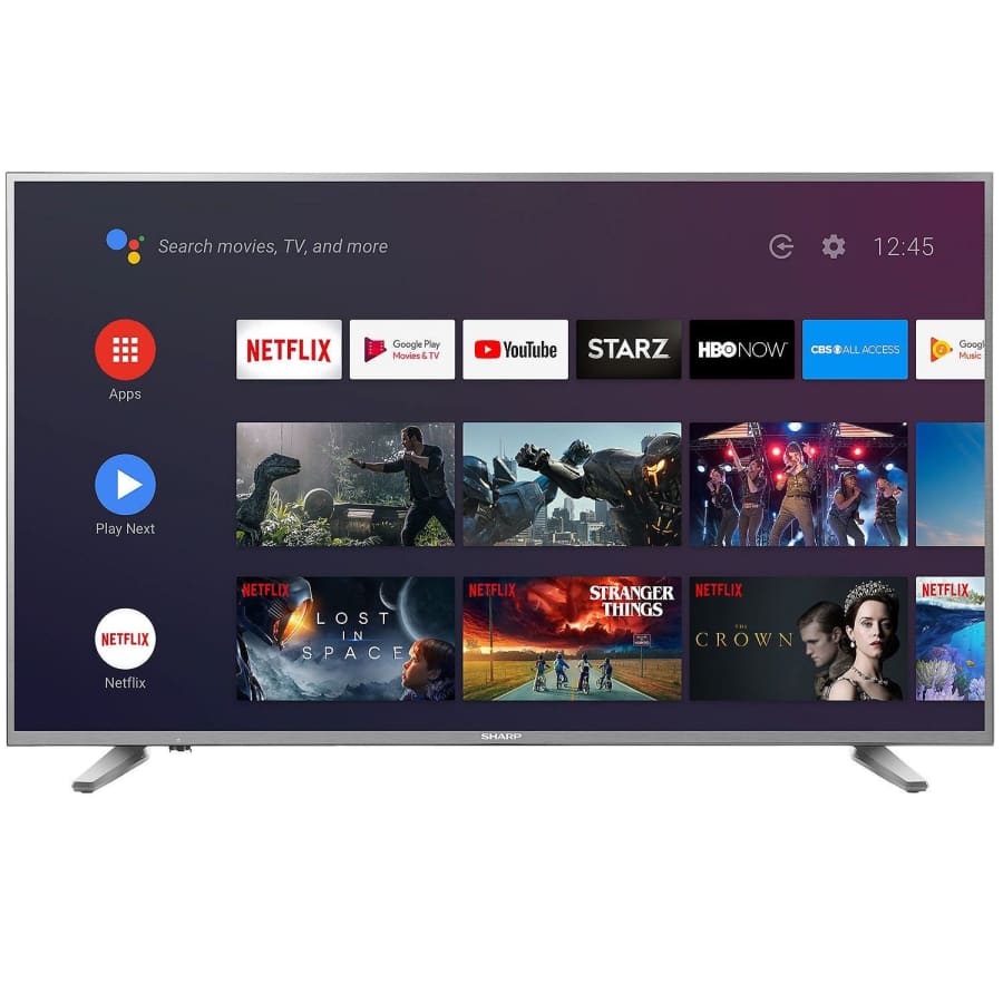 Sharp 58" 4K HDR LED UHD Android Smart TV for $300