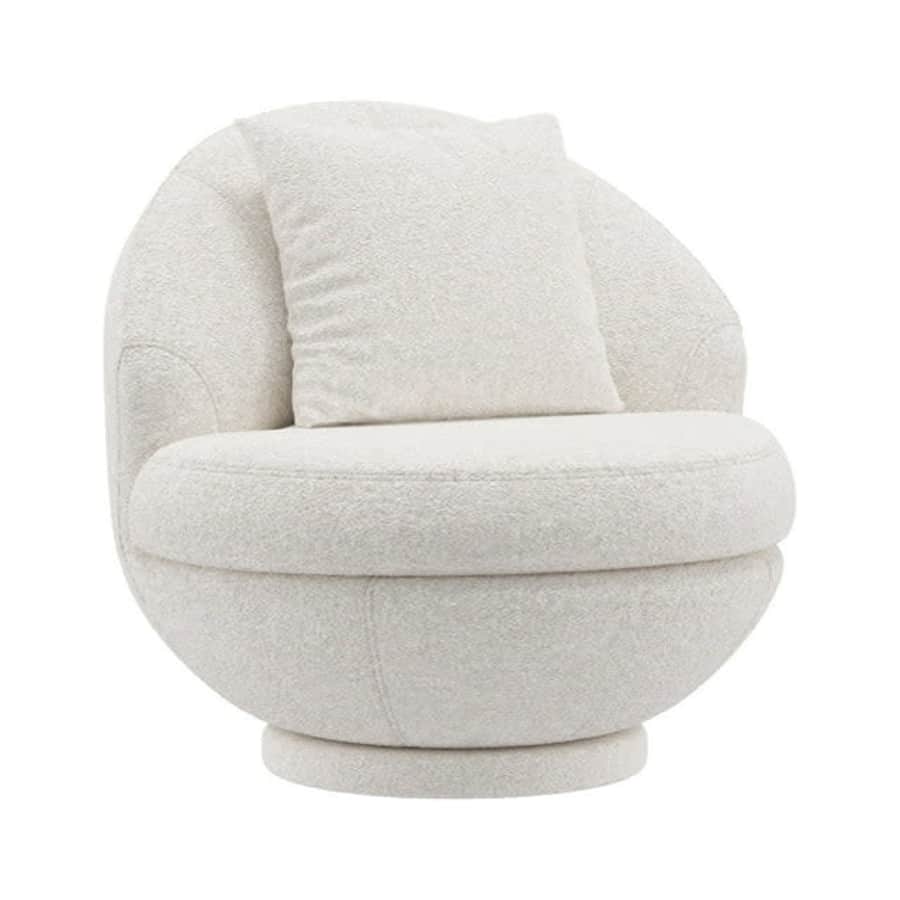 Hillsdale Boulder Upholstered Swivel Storage Chair for $150