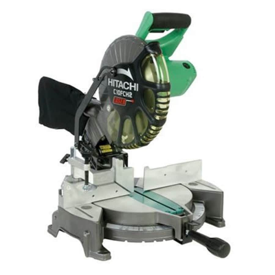 Metabo Hitachi C10FCH2 15-Amp 10-inch Single Bevel Compound Miter Saw with Laser Marker for $277