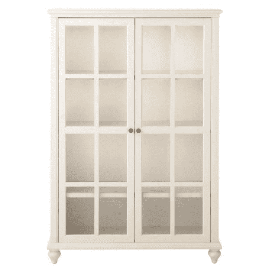 Home Decorators Collection Hamilton 60" 4-Shelf Glass Door Bookcase for $272