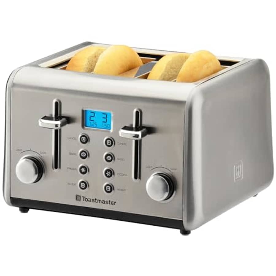 Toastmaster 4-Slice Digital Toaster for $60