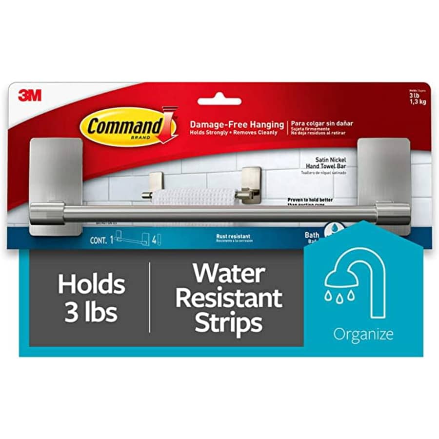 Command 9" Towel Bar for $13 Command 9" Towel Bar for $13