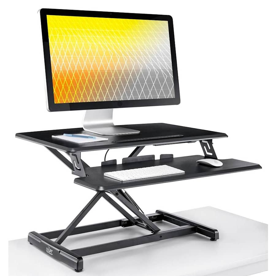 Seville Classics Airlift 30" Gas-Spring Standing Desk Converter for $100 Seville Classics Airlift 30" Gas-Spring Standing Desk Converter for $100