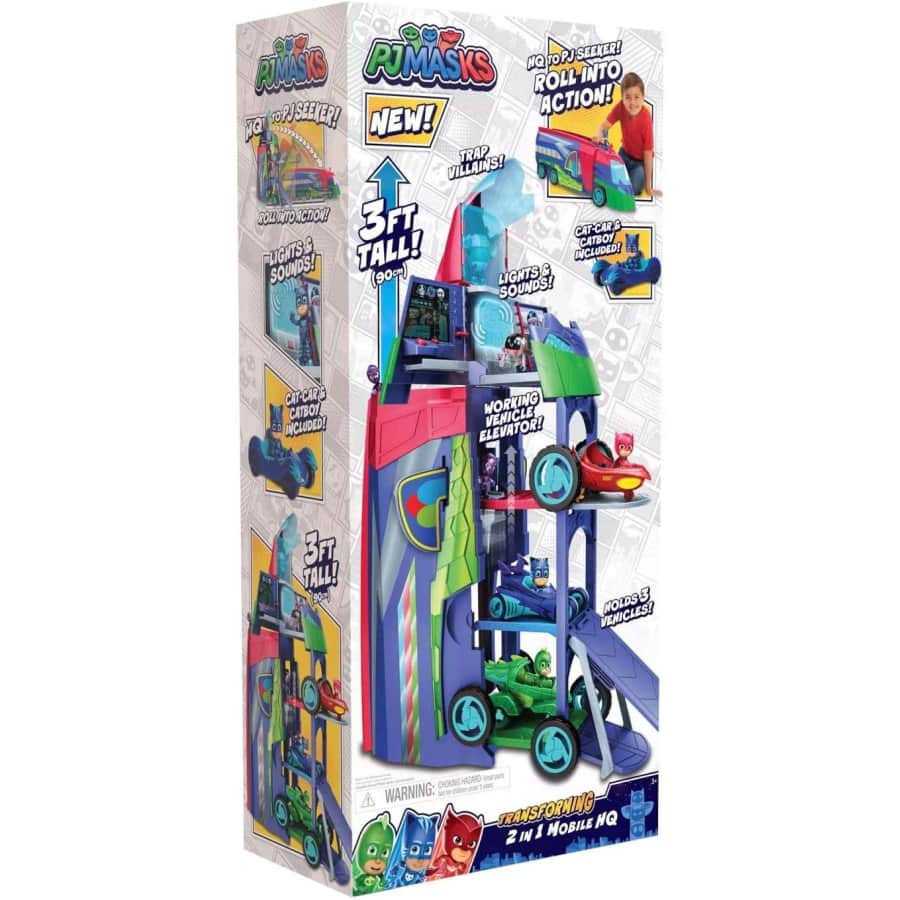 PJ Masks Transforming 2-in-1 Mobile HQ for $45