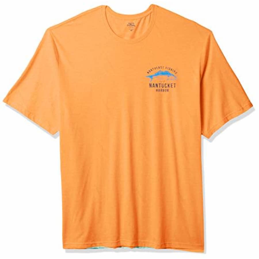 IZOD Men's Big Saltwater Short Sleeve Graphic T-Shirt, Autumn Sunset Nantucket, 3X-Large Tall for $70 IZOD Men's Big Saltwater Short Sleeve Graphic T-Shirt, Autumn Sunset Nantucket, 3X-Large Tall for $70