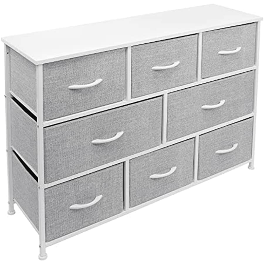 Sorbus Dresser with 8 Drawers - Furniture Storage Chest for Kids Clothing Organization, Bedroom, for $100 Sorbus Dresser with 8 Drawers - Furniture Storage Chest for Kids Clothing Organization, Bedroom, for $100