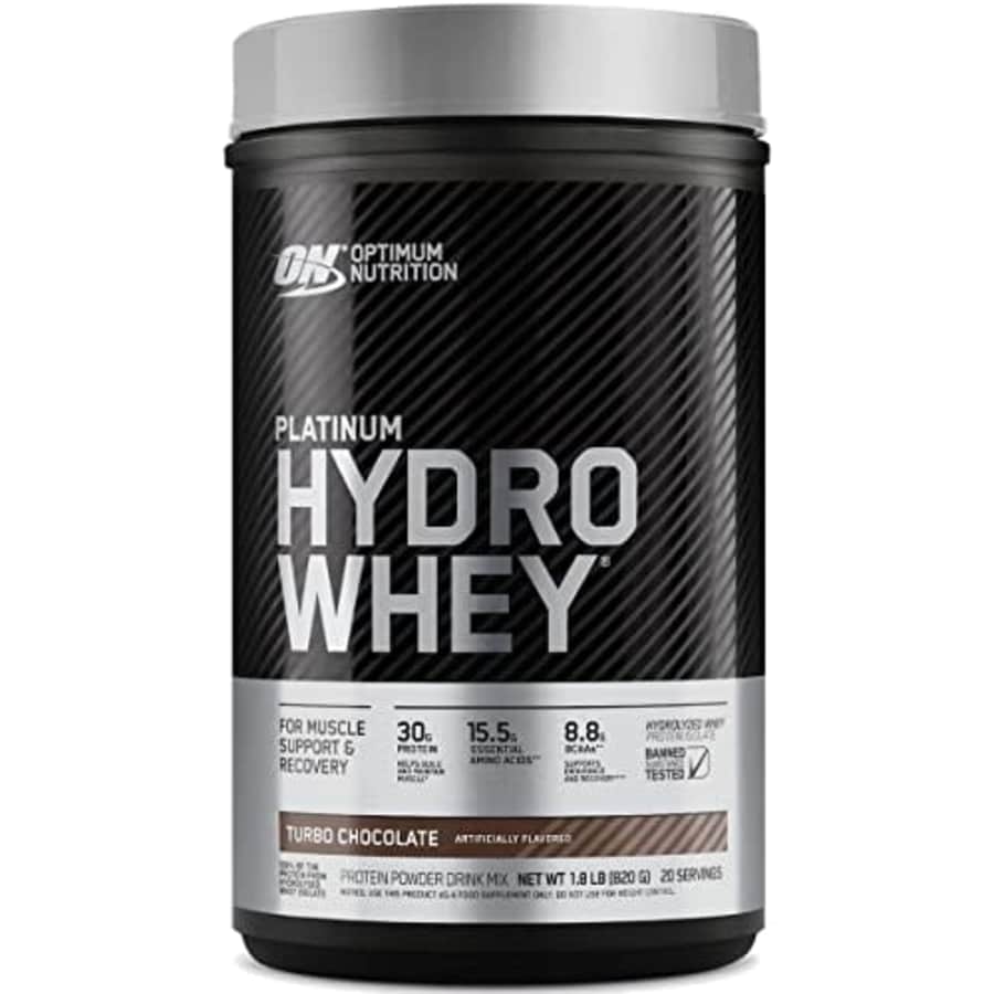 Optimum Nutrition Platinum Hydrowhey Protein Powder, 100% Hydrolyzed Whey Protein Isolate Powder, for $50 Optimum Nutrition Platinum Hydrowhey Protein Powder, 100% Hydrolyzed Whey Protein Isolate Powder, for $50
