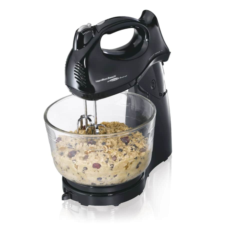 Hamilton Beach Power Deluxe 4-Quart Convertible Hand & Stand Mixer for $25