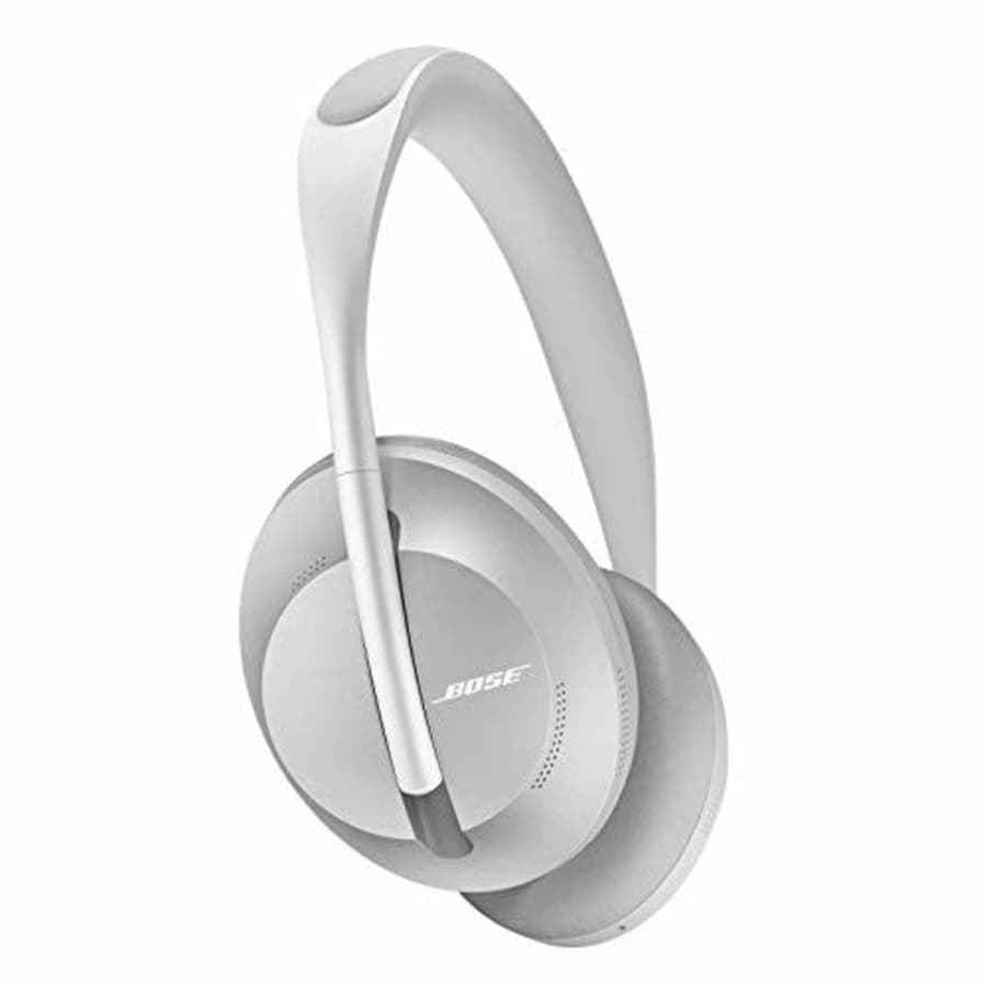 Bose Noise Cancelling Wireless Bluetooth Headphones 700, with Alexa Voice Control, Silver (Renewed) for $219