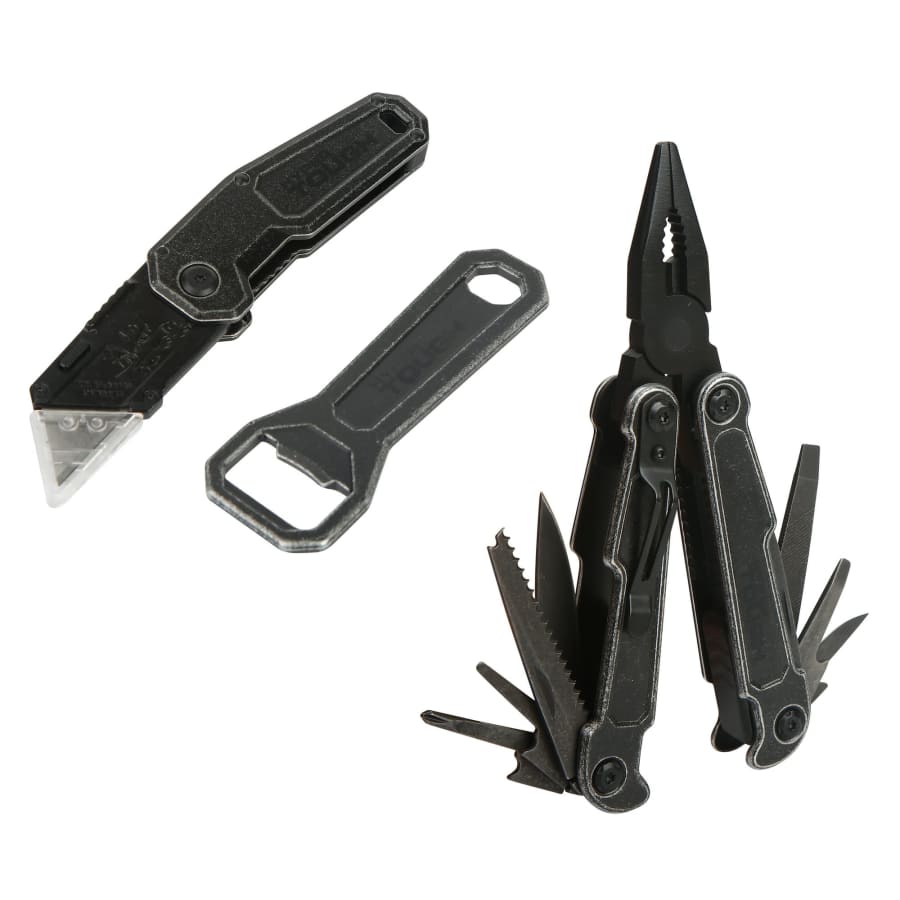 Hyper Tough 3-Piece Multi Tool & Knife Set for $20