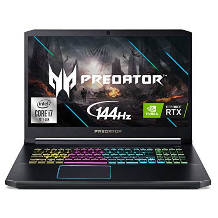 Acer Predator Helios 300 Gaming Laptop, Intel i7-10750H, NVIDIA GeForce RTX 2060 with 6GB, 17.3" for $1,999