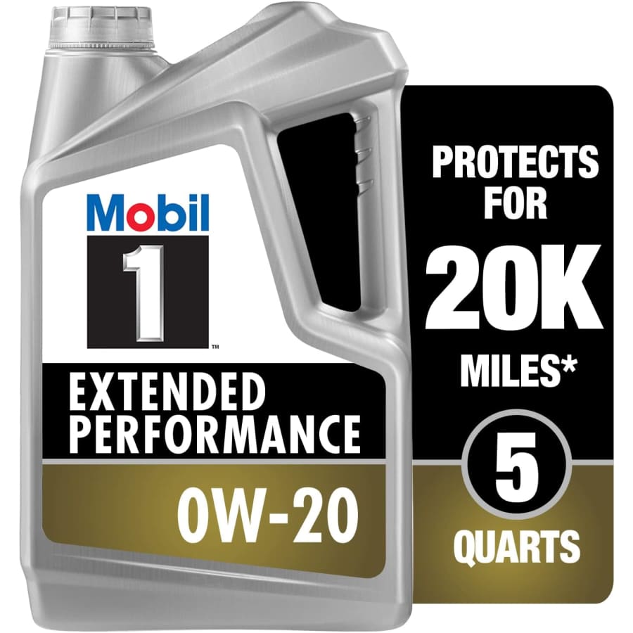 Mobil 1 Extended Performance Full Synthetic Motor Oil 0W-20 5-Quart for $30 Mobil 1 Extended Performance Full Synthetic Motor Oil 0W-20 5-Quart for $30