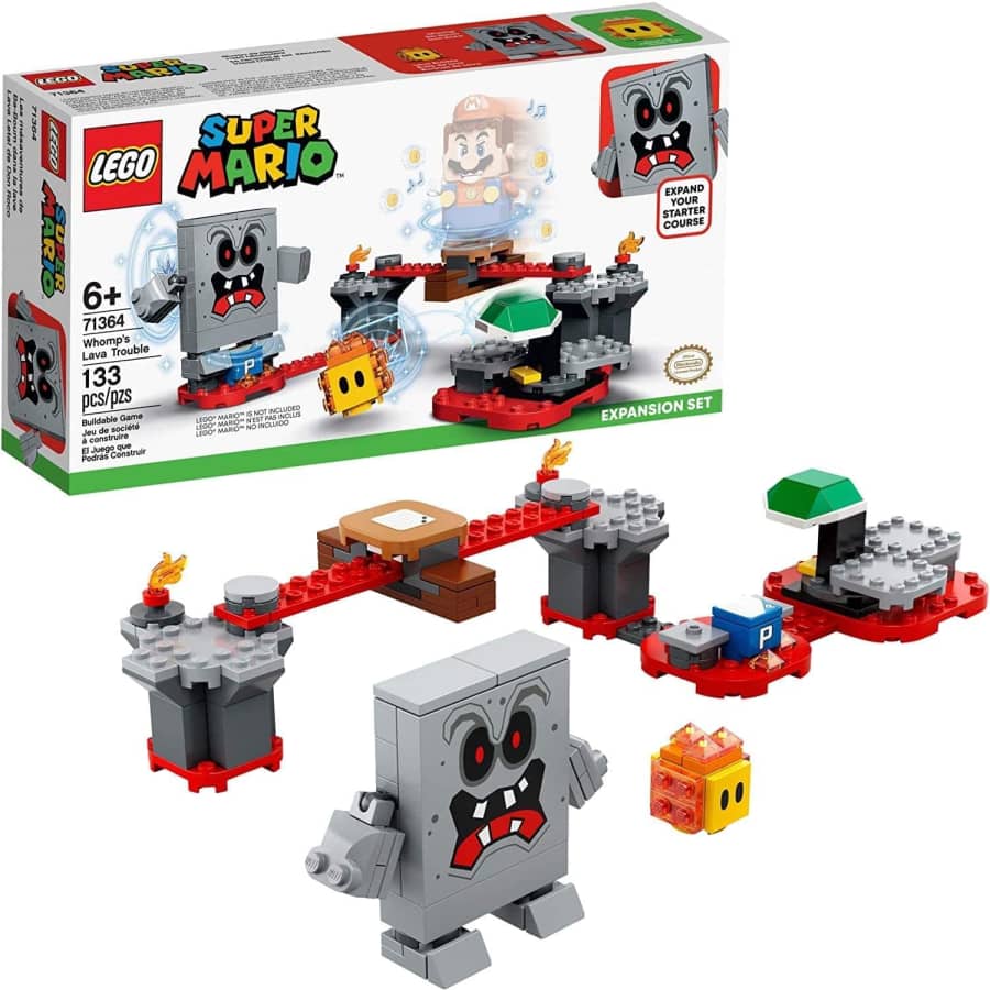 LEGO Super Mario Whomp's Lava Trouble Expansion Set for $11 LEGO Super Mario Whomp's Lava Trouble Expansion Set for $11