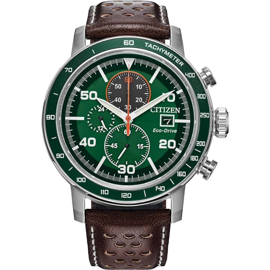 Citizen Men's Eco-Drive Weekender Brycen Chronograph Watch for $170 by invitation for Prime members