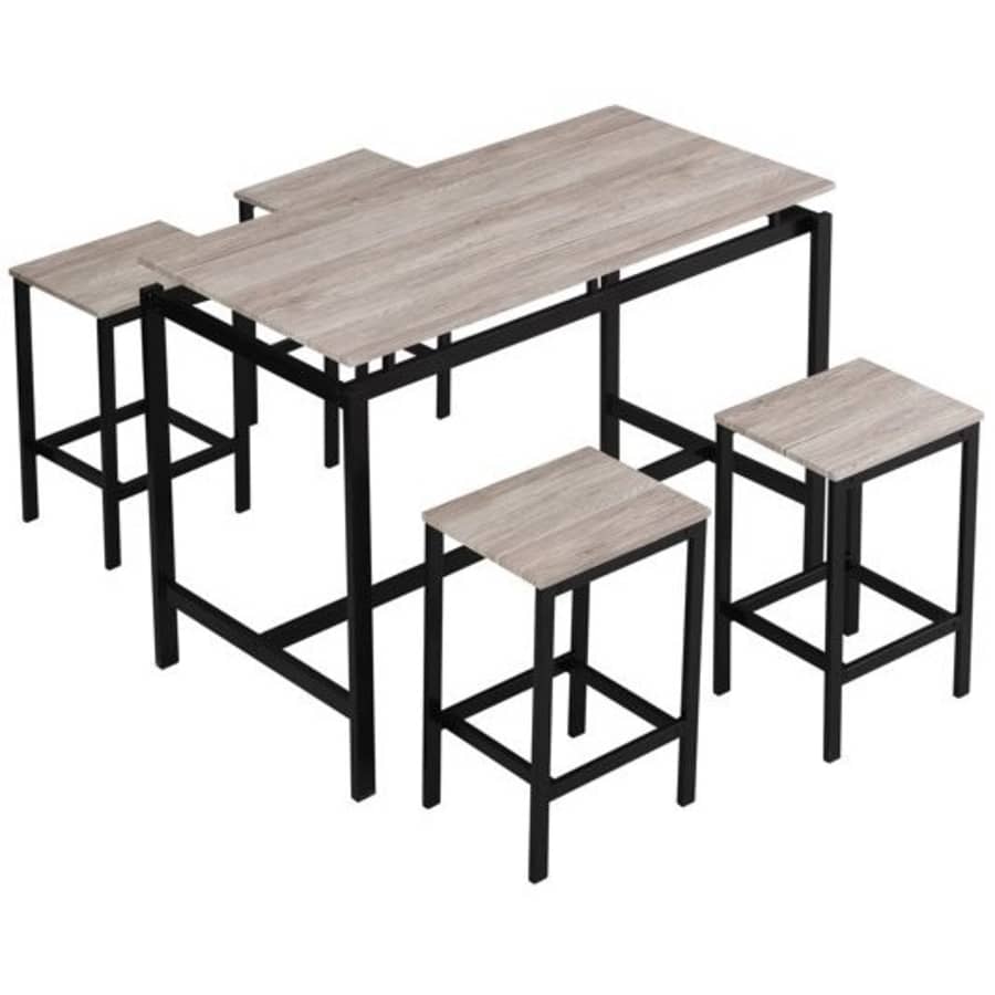 Euroco 5-Piece Pub Table Set for $159