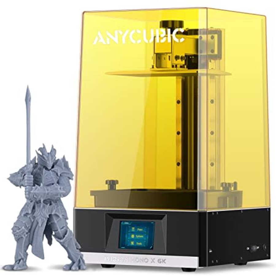 ANYCUBIC Resin 3D Printer, Photon Mono X 6K 9.25" 6K HD Monochrome Screen Fasting Printing UV LCD for $500 ANYCUBIC Resin 3D Printer, Photon Mono X 6K 9.25" 6K HD Monochrome Screen Fasting Printing UV LCD for $500