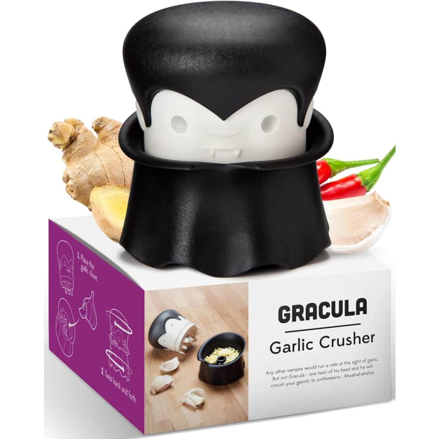 Gracula Garlic Crusher for $26 Gracula Garlic Crusher for $26