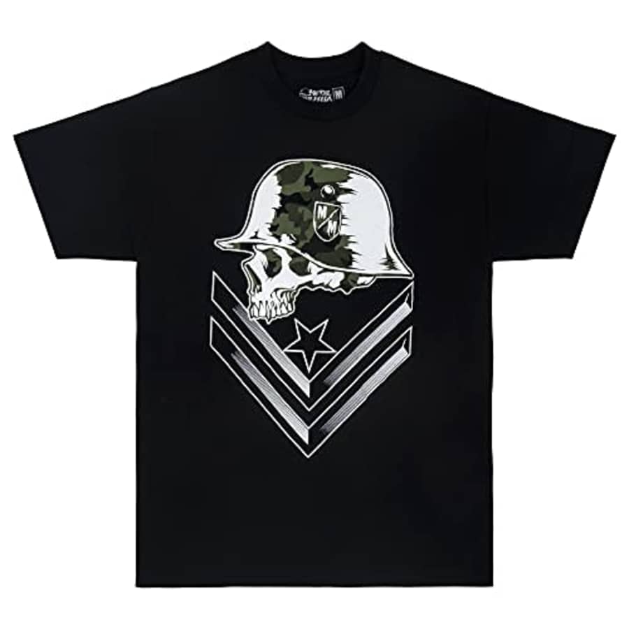 Metal Mulisha Men's Enlisted T-Shirt, Black, Small for $18 Metal Mulisha Men's Enlisted T-Shirt, Black, Small for $18