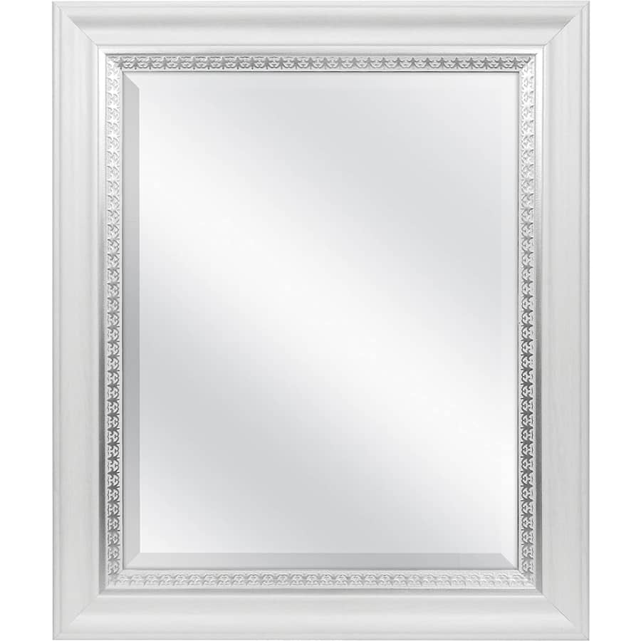 MCS 21" x 25" Beveled Inch Embossed Accent Wall Mirror for $53