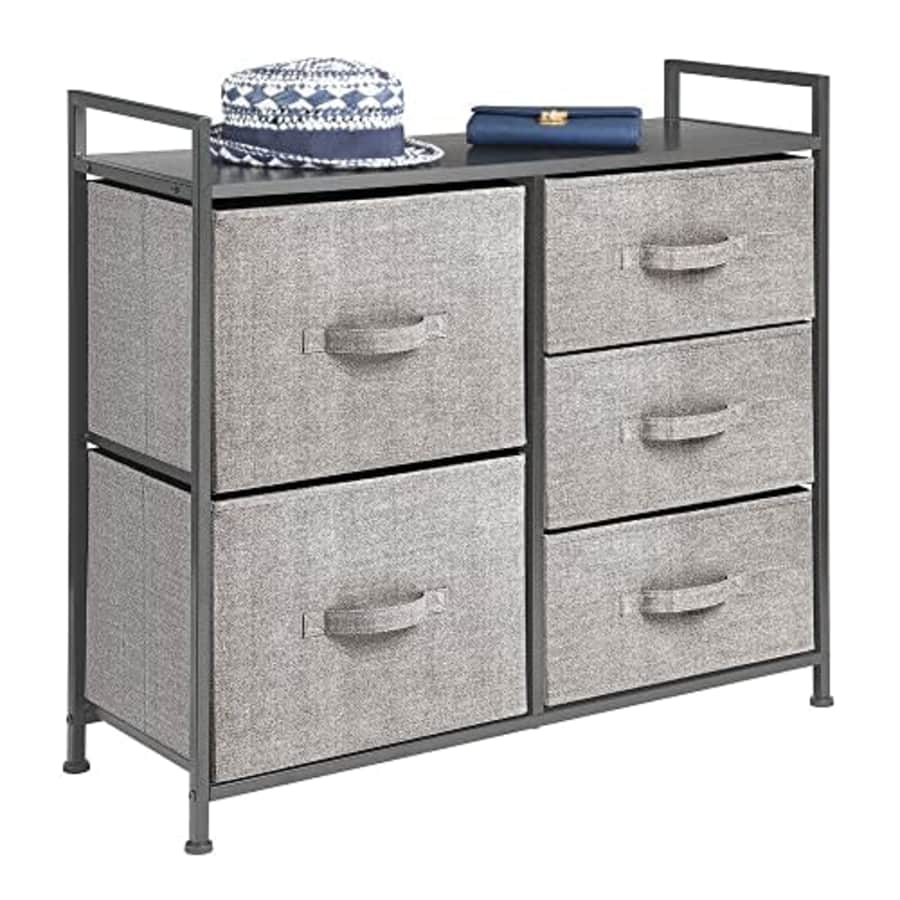 mDesign Storage Dresser Furniture Unit - Large Standing Organizer Chest for Bedroom, Office, Living for $63 mDesign Storage Dresser Furniture Unit - Large Standing Organizer Chest for Bedroom, Office, Living for $63